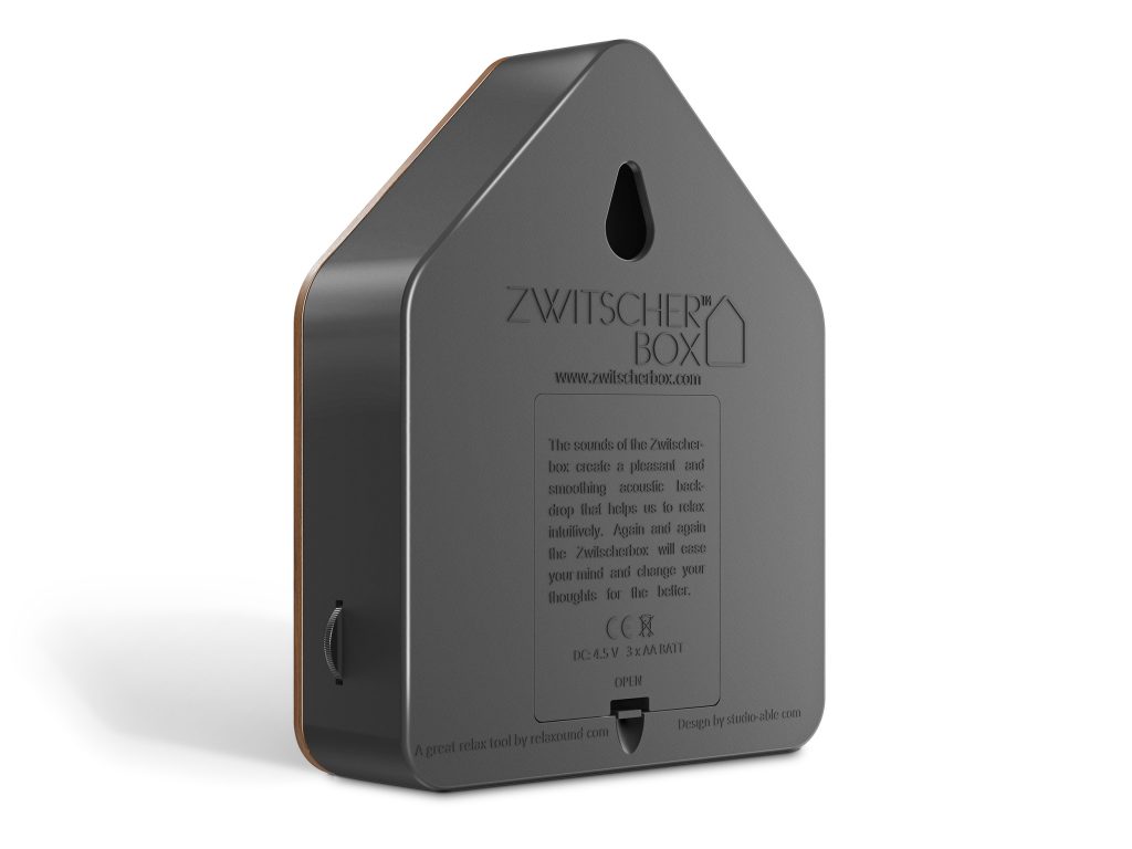 Zwitscherbox Walnut Dark