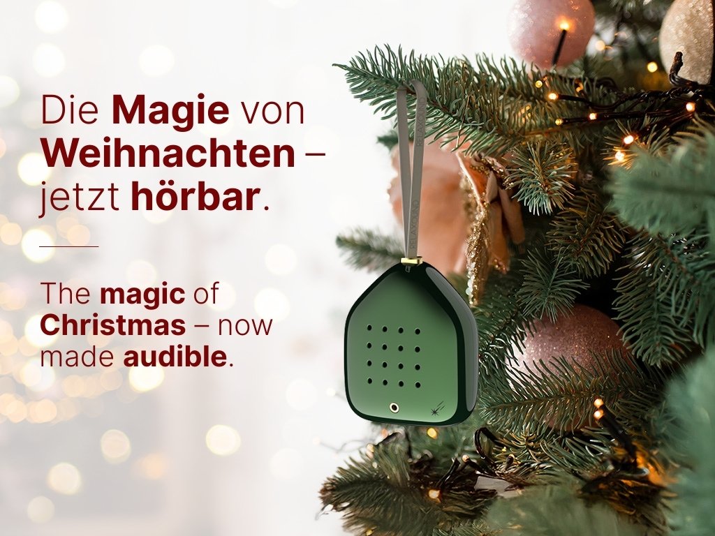 Relaxound Jingle Bells Green Sparkles